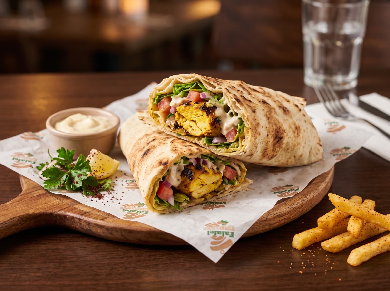 Chicken Kabob Pita